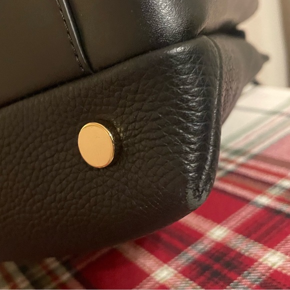 MICHAEL KORS Large Rollins Pebbled Leather Satchel - Picture 13 of 16